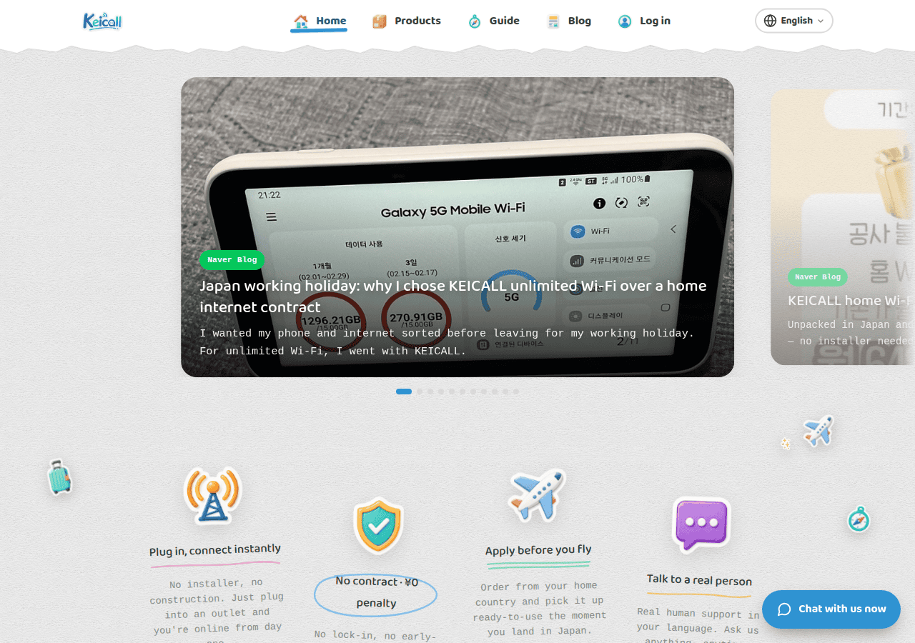 Screenshot of keicall.com