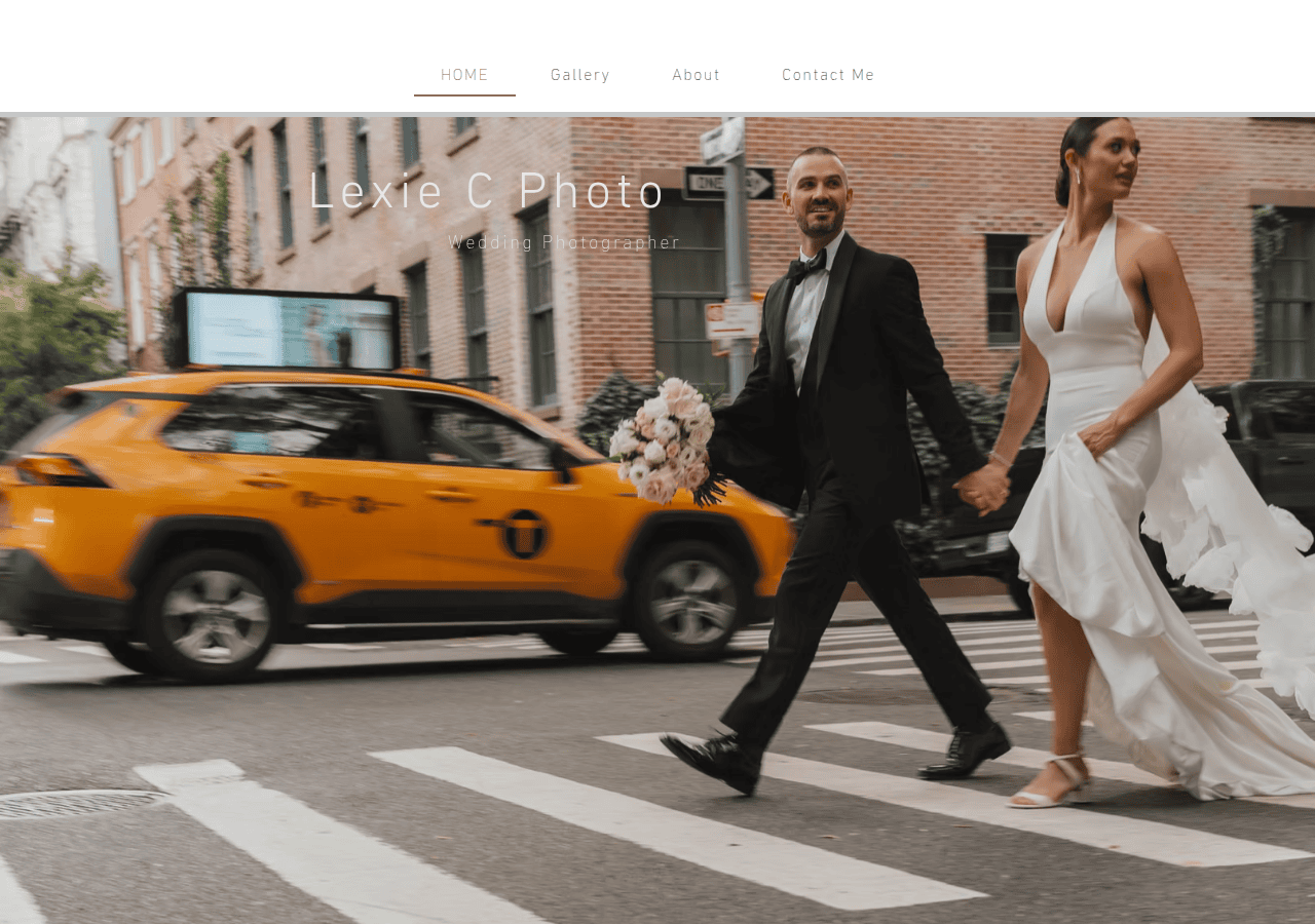 Screenshot of lexiecphoto.com