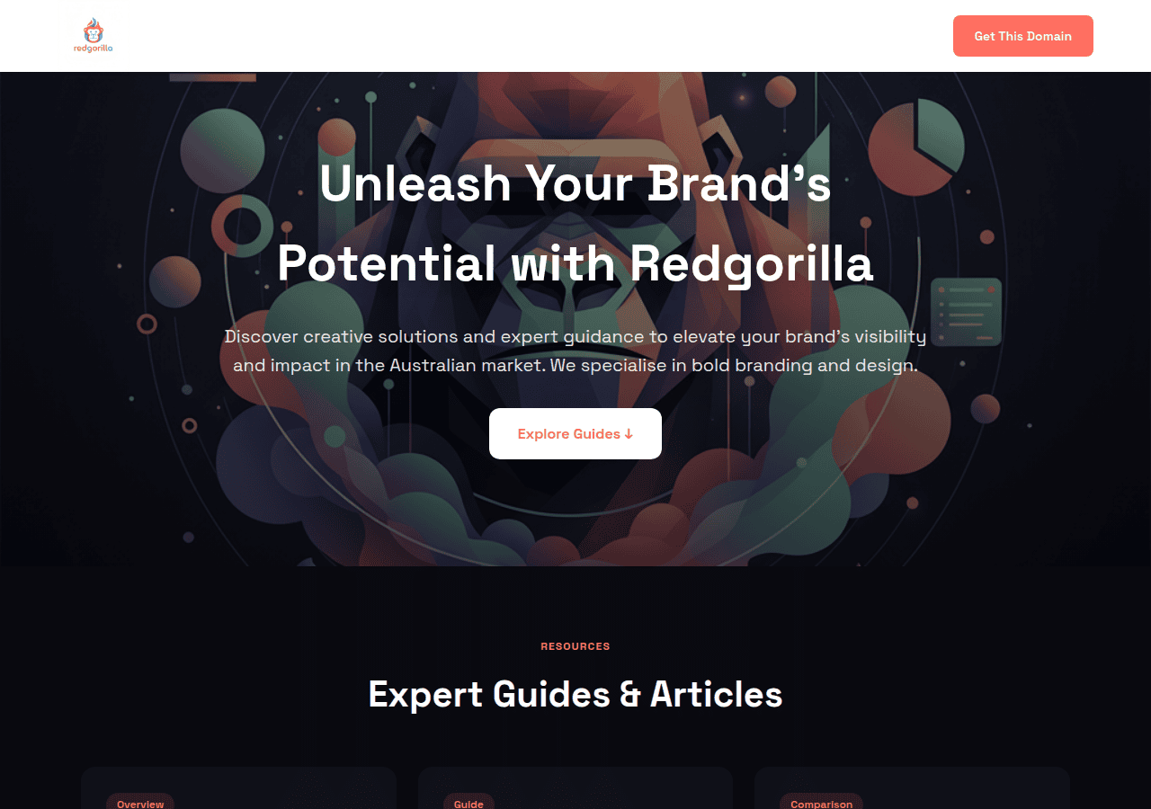 Screenshot of redgorilla.com.au
