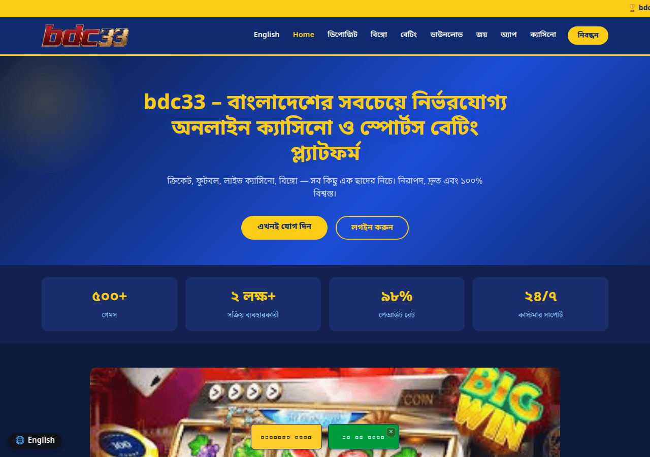 Screenshot of bdc33.pro