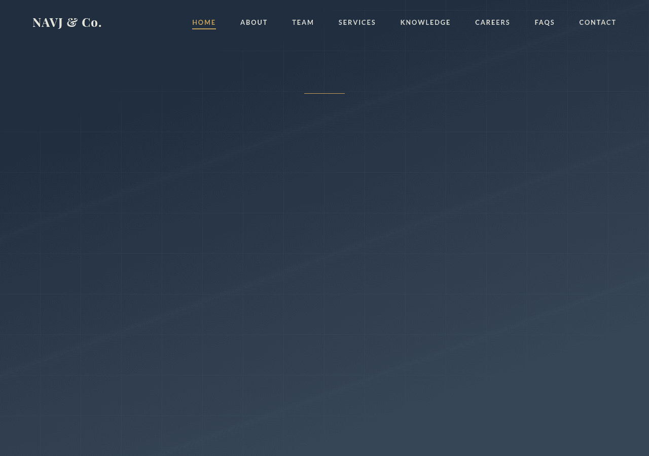 Screenshot of navjco.com