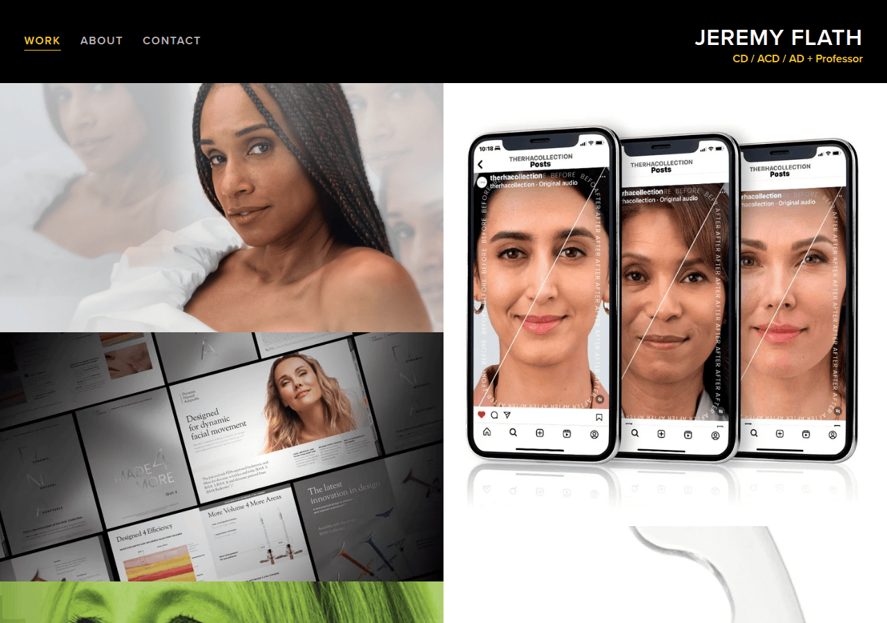 Screenshot of jeremyflath.com