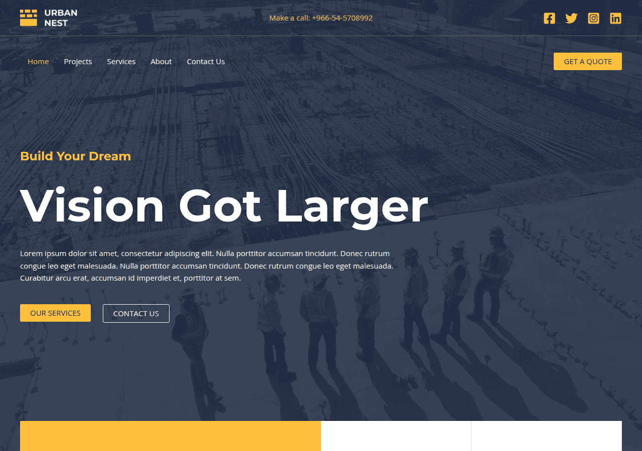 Screenshot of ksadevelopers.com