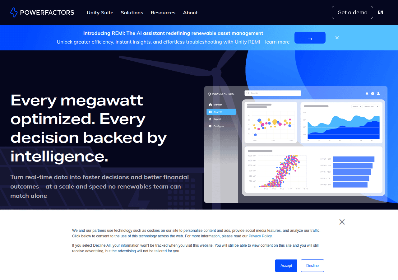 Screenshot of powerfactors.com