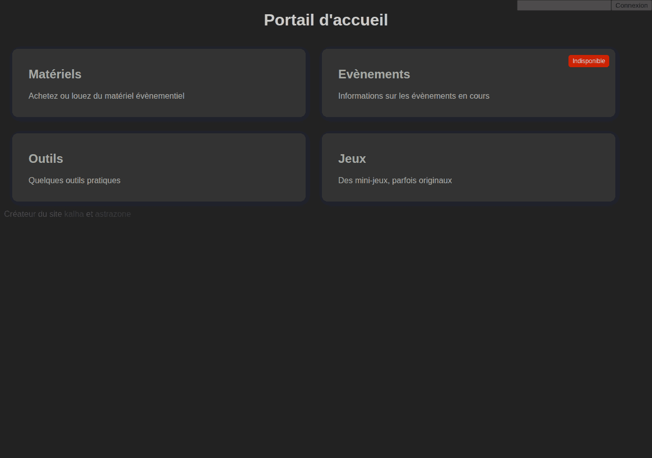 Screenshot of guic.fr