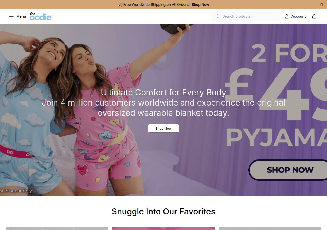 Screenshot of oodstyle.shop