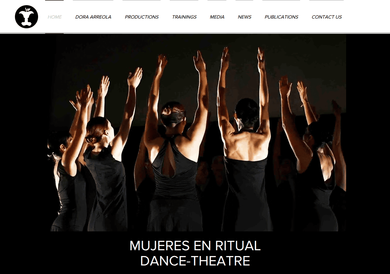 Screenshot of mujeresenritual.com