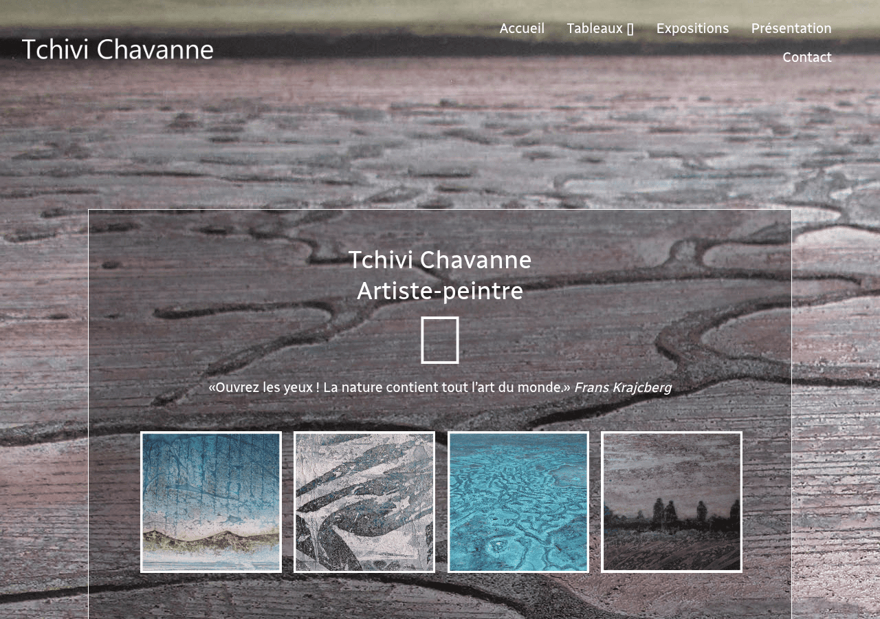 Screenshot of tchivi.ch