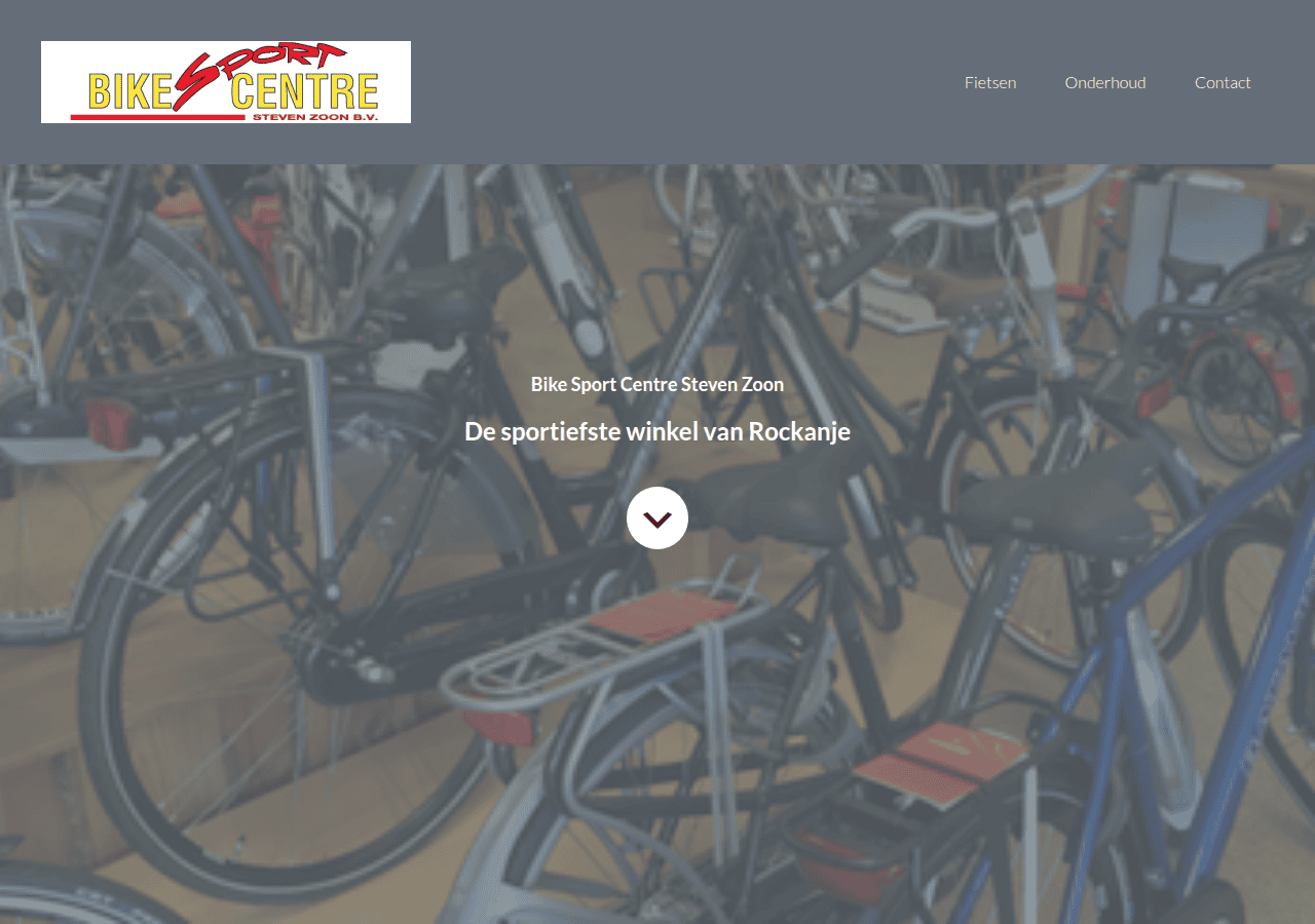 Screenshot of bikesportcentre.nl