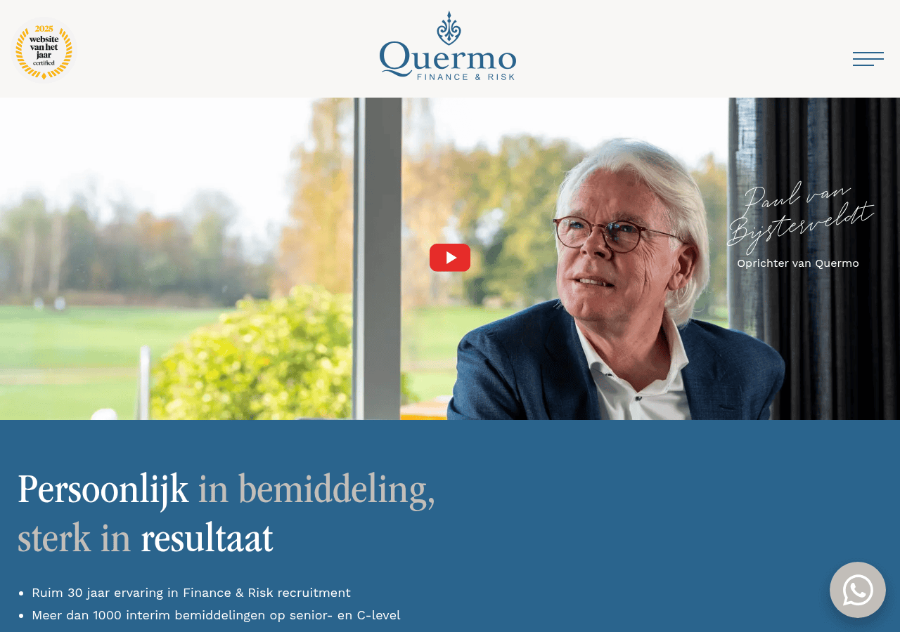 Screenshot of quermo.nl
