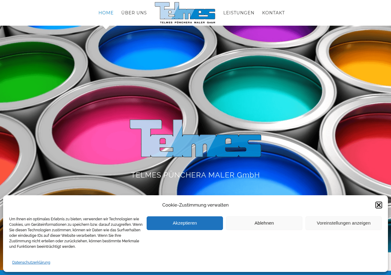 Screenshot of telmes-maler.ch