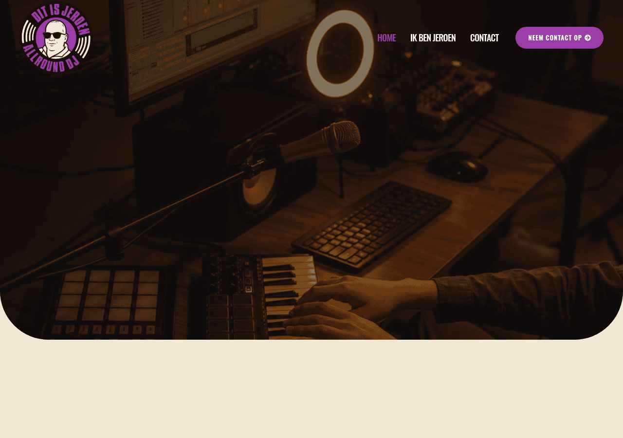 Screenshot of ditisjeroen.nl