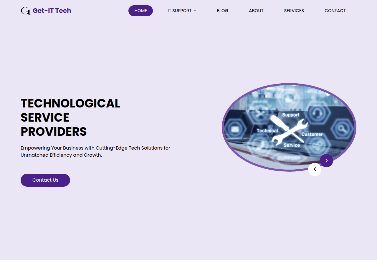 Screenshot of get-ittech.com
