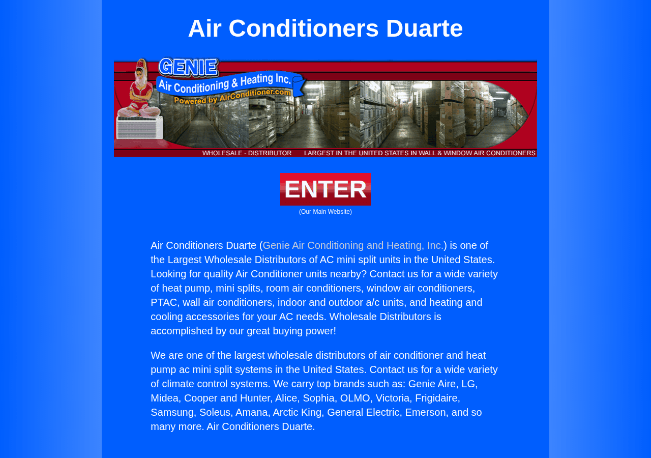 Screenshot of airconditionersduarte.com
