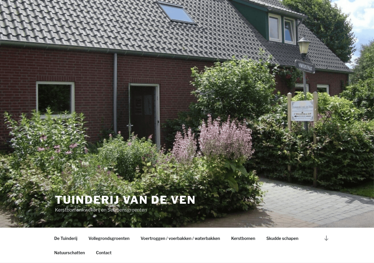 Screenshot of tuinderijvandeven.nl