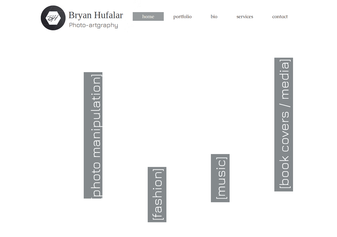 Screenshot of bhphotoart.photos