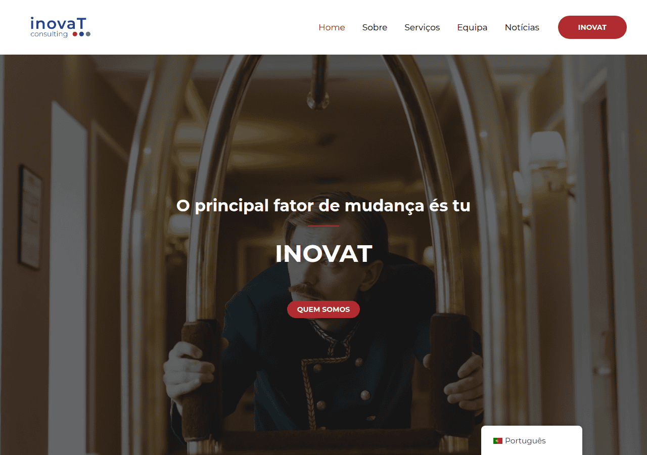 Screenshot of inovat-consulting.com