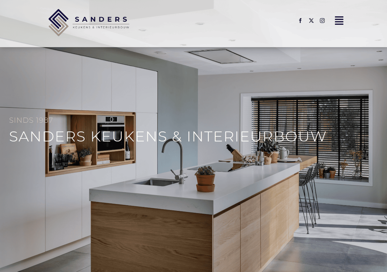 Screenshot of sanderskeukenseninterieurbouw.nl