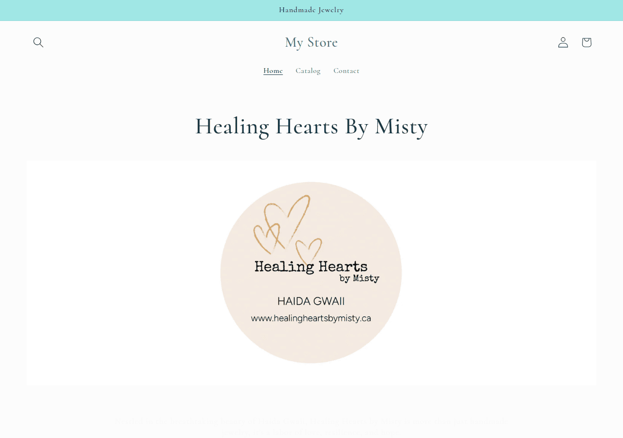 Screenshot of healingheartsbymisty.ca