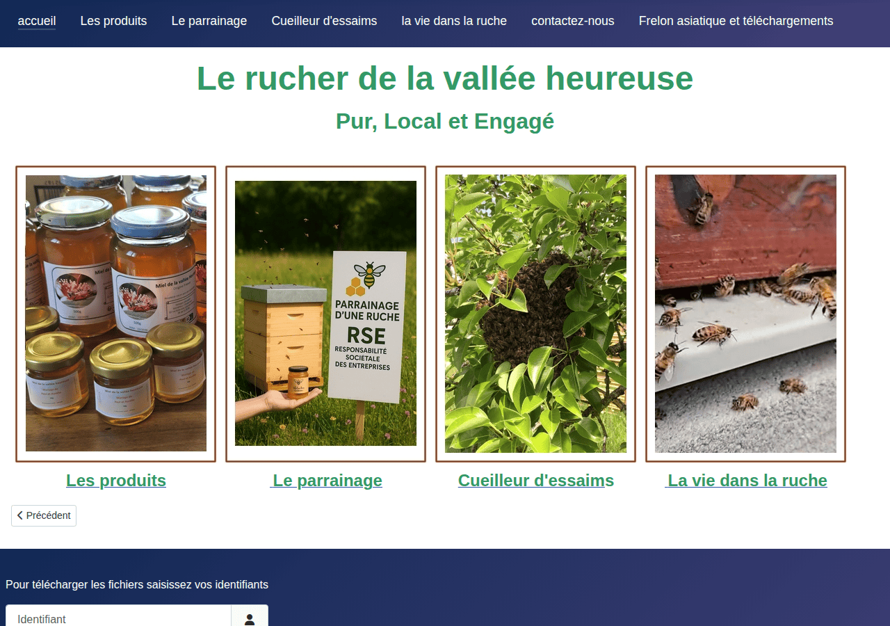 Screenshot of desandre.org