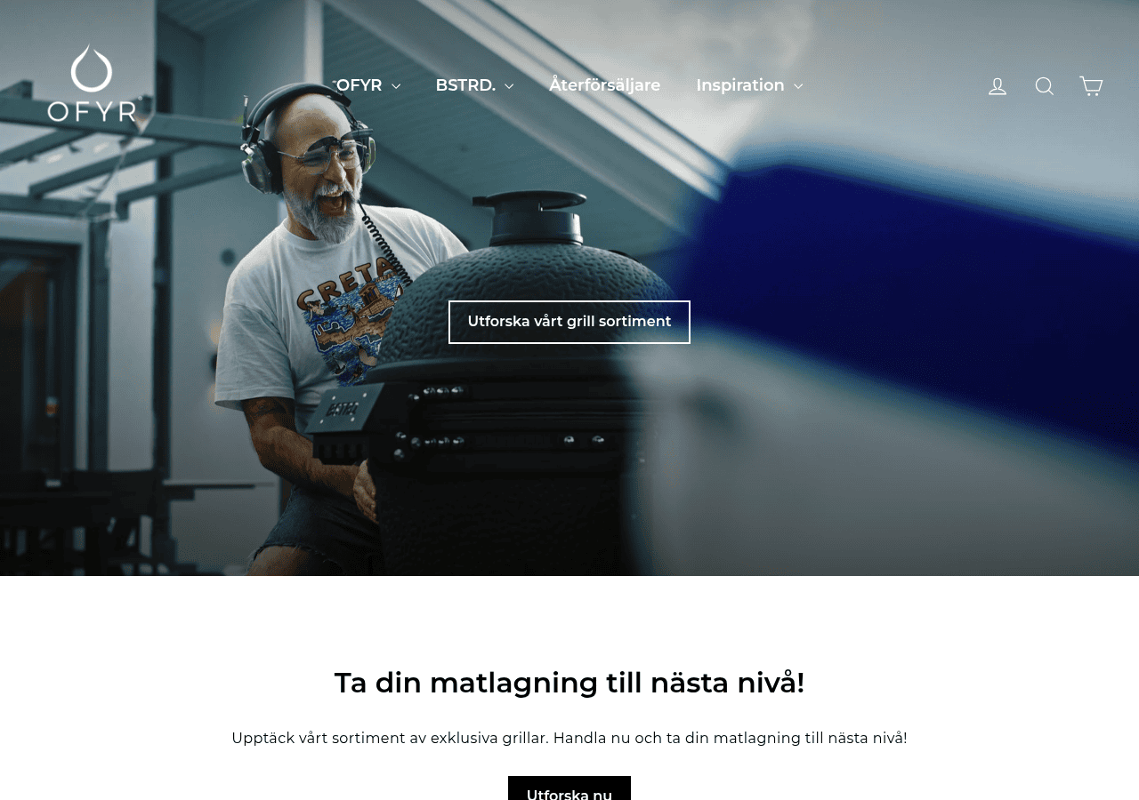 Screenshot of ofyr.se