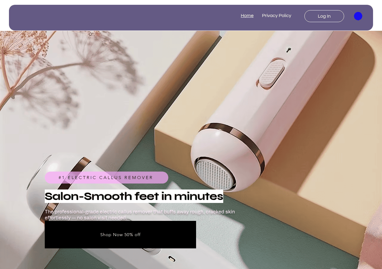 Screenshot of solenova.net