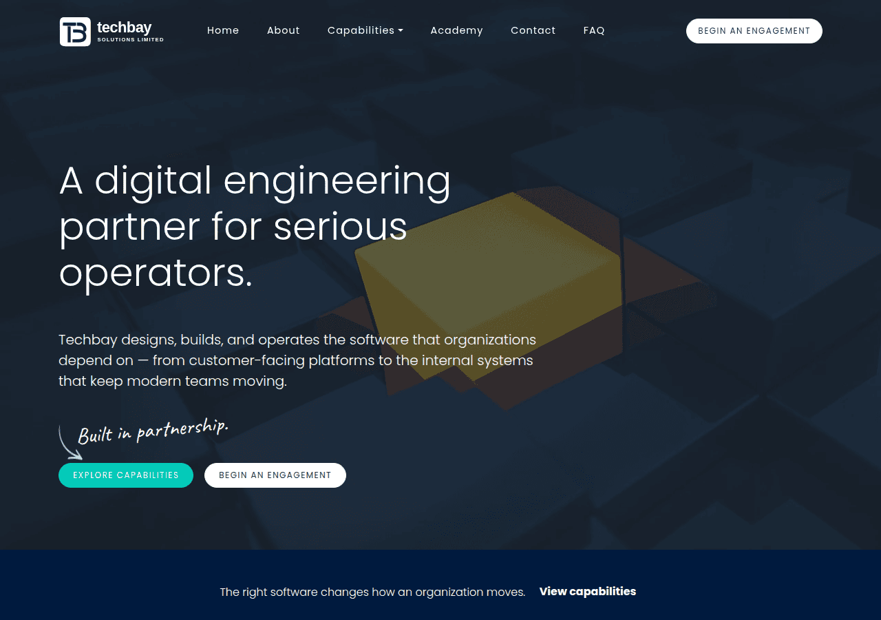 Screenshot of techbay.ng