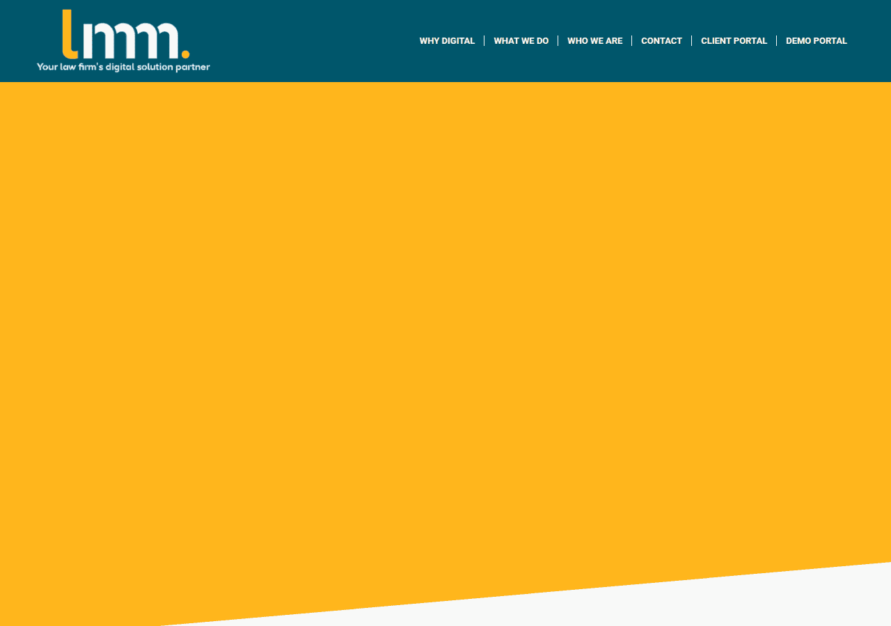 Screenshot of legalmattersmanaged.com