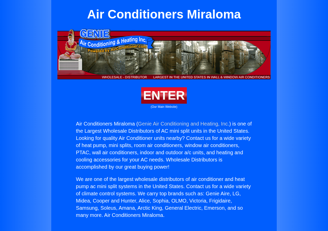 Screenshot of airconditionersmiraloma.com