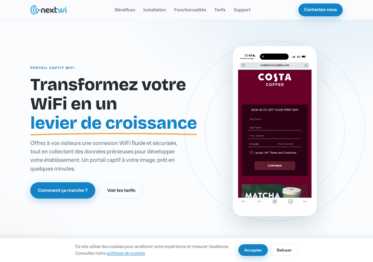 Screenshot of nextwi.co