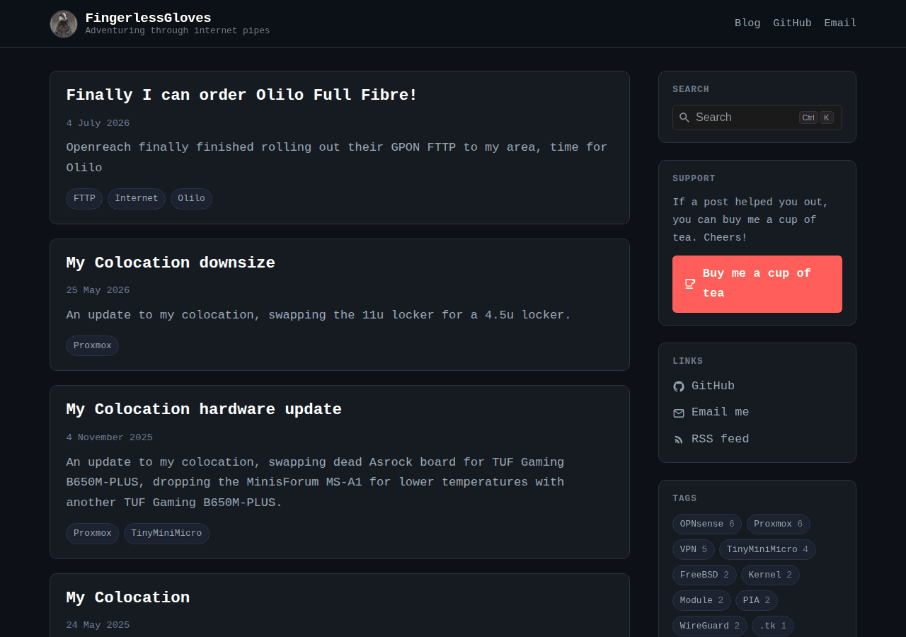 Screenshot of fingerlessgloves.me