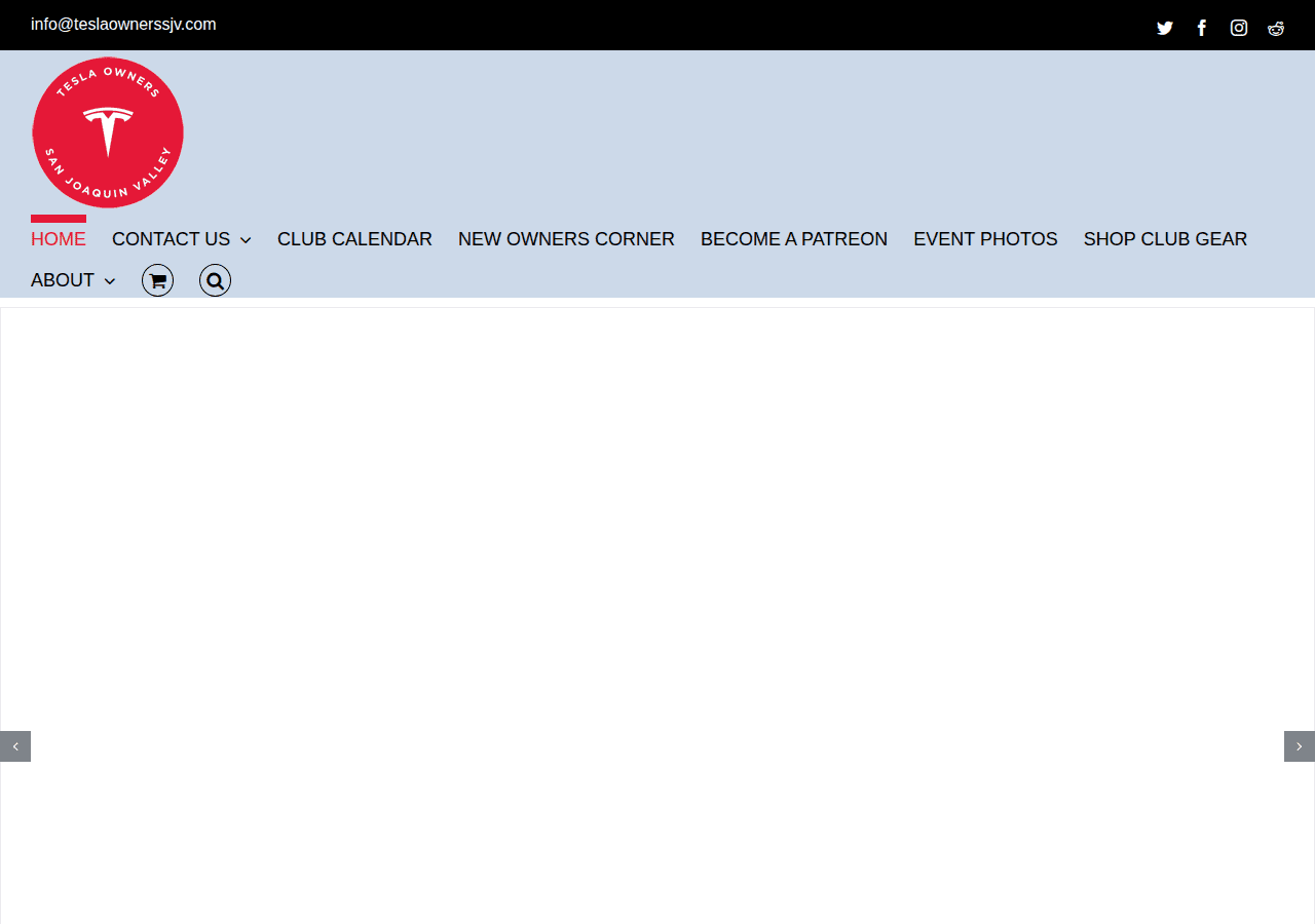 Screenshot of teslaownerssjv.com