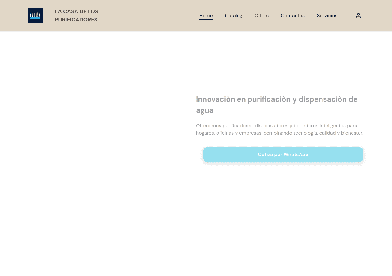 Screenshot of vitalagua.store