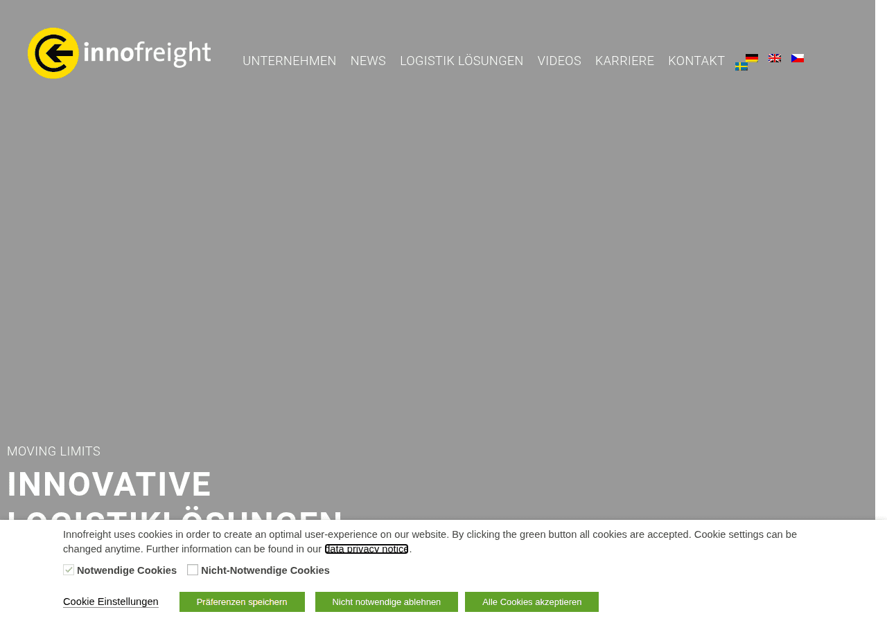 Screenshot of innofreight.com