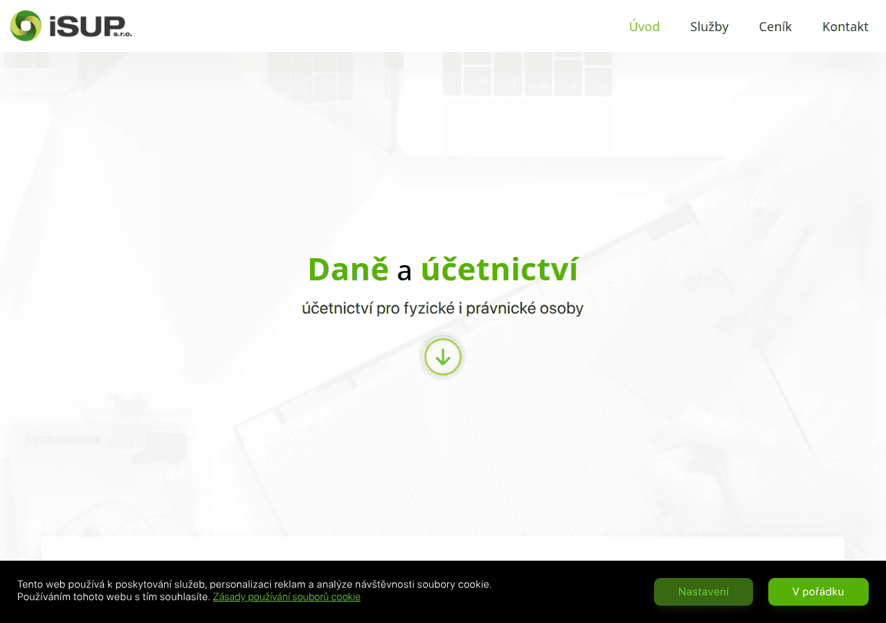 Screenshot of isup.cz