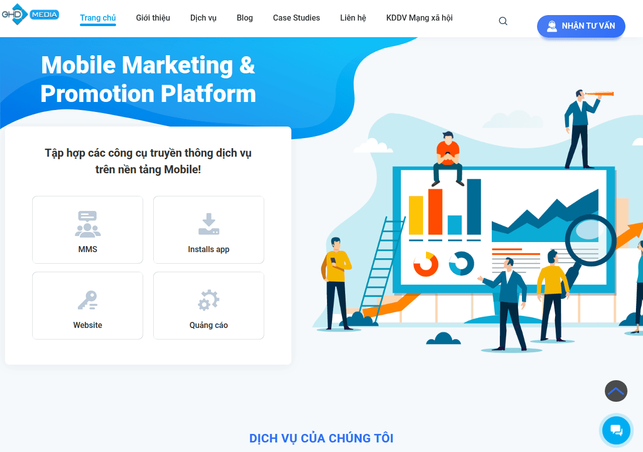Screenshot of ghdmedia.com