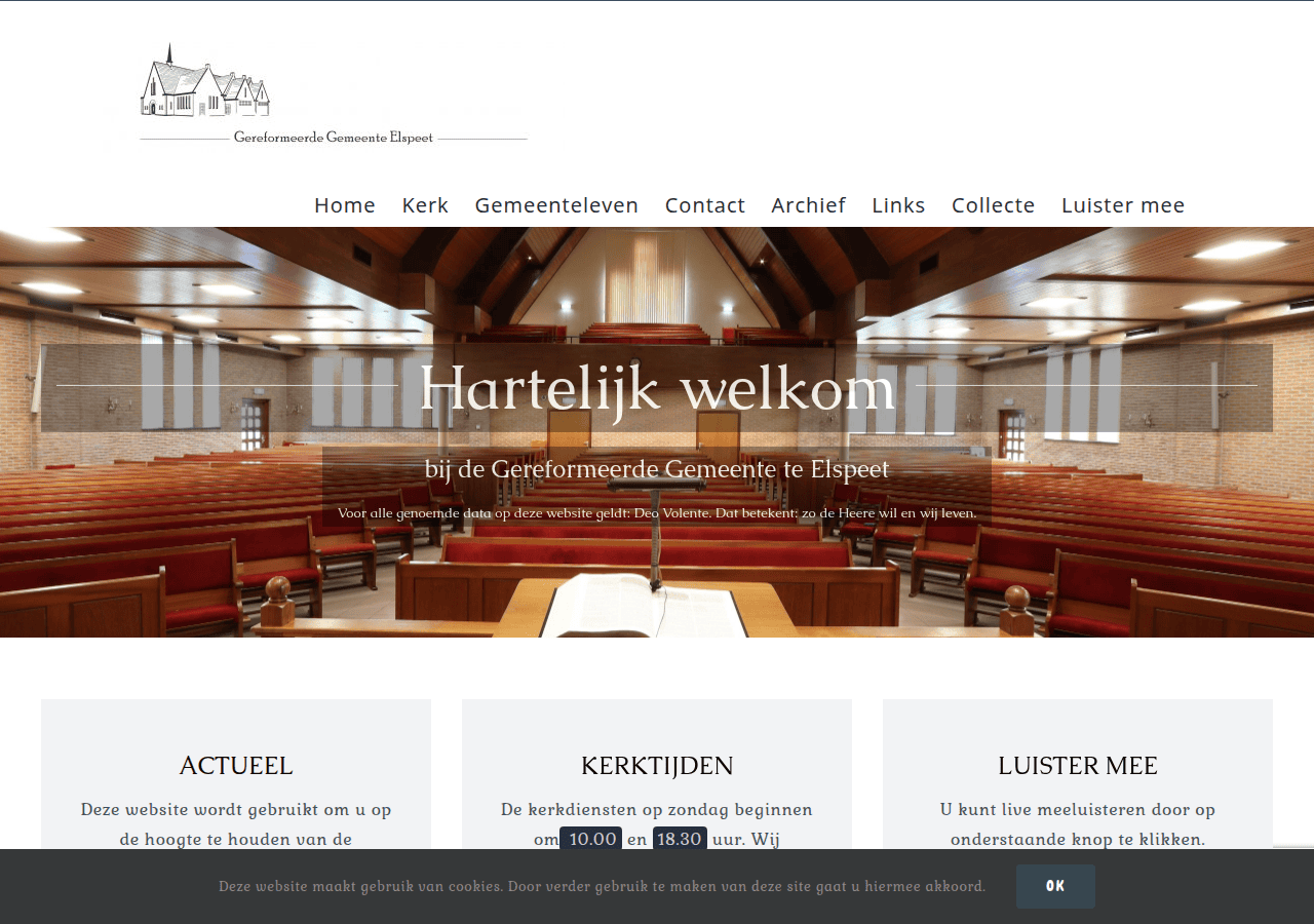 Screenshot of ggelspeet.nl
