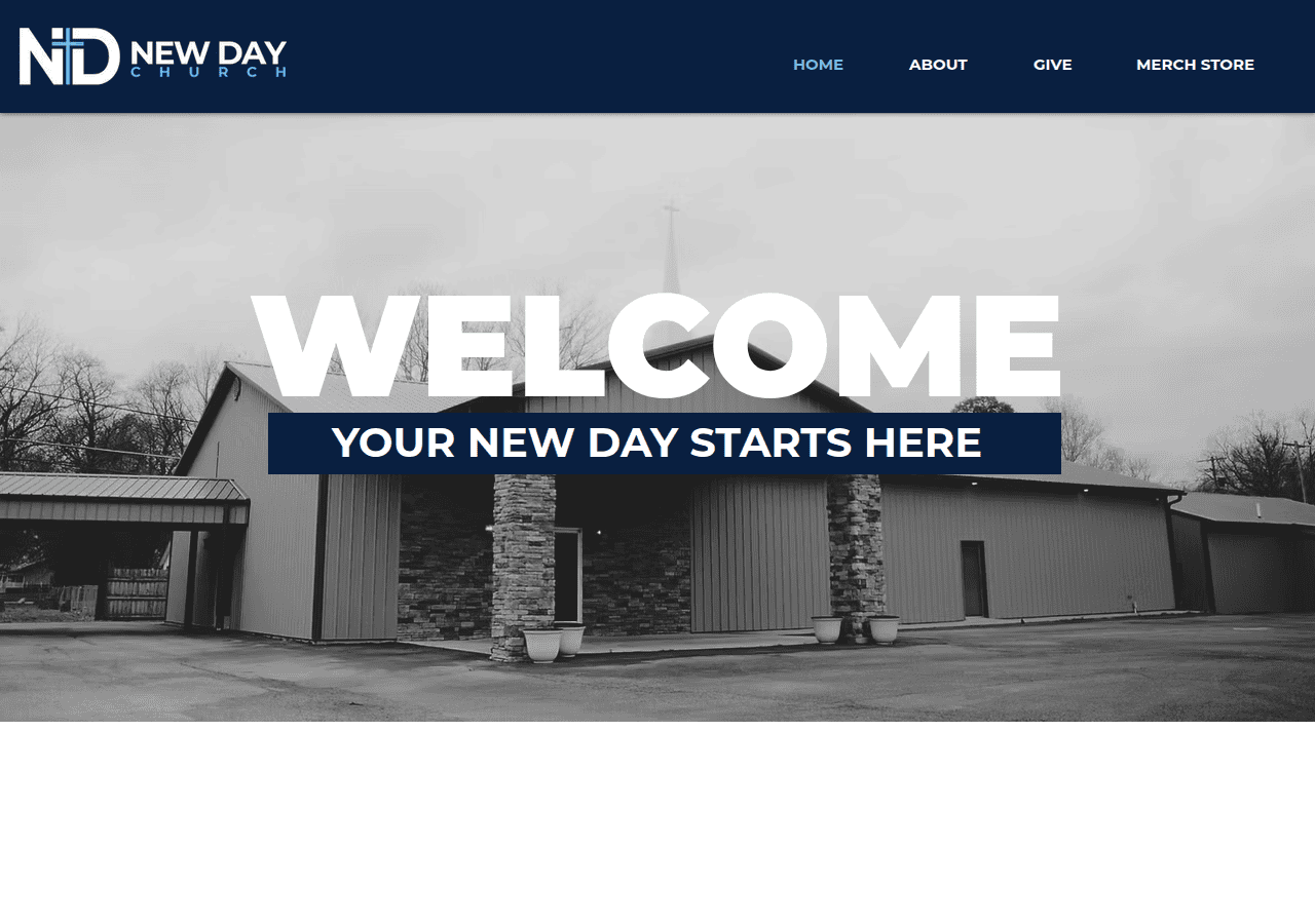 Screenshot of newdayupc.com