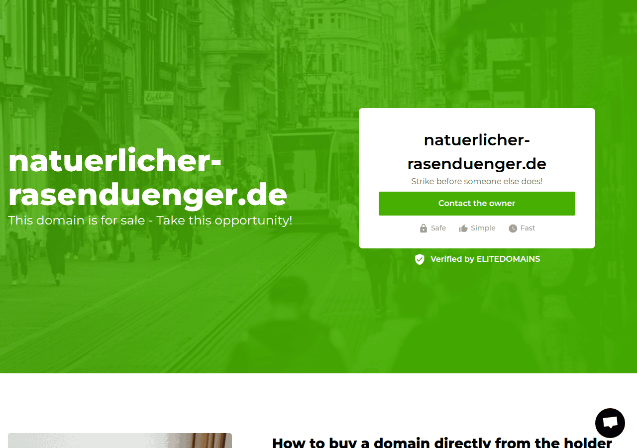 Screenshot of natuerlicher-rasenduenger.de