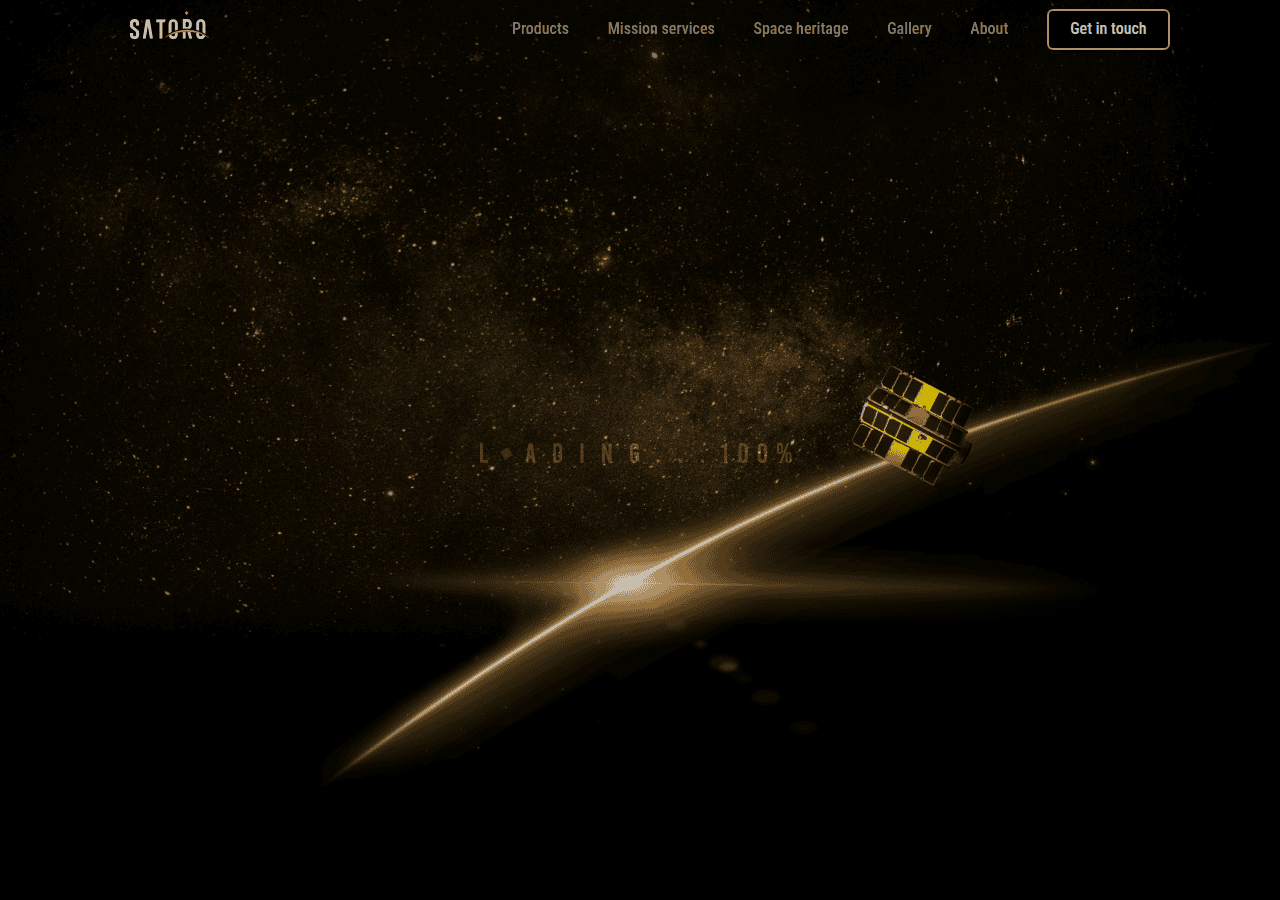 Screenshot of satoro.space