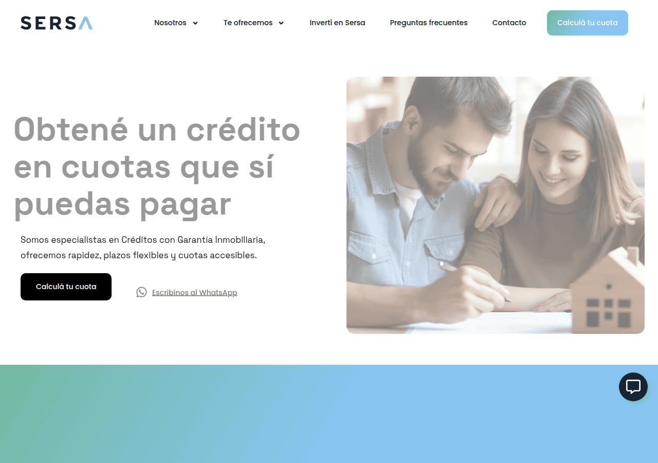 Screenshot of sersa.com.py