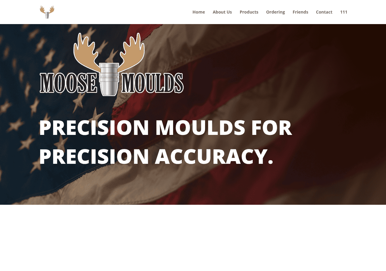 Screenshot of moosemoulds.com