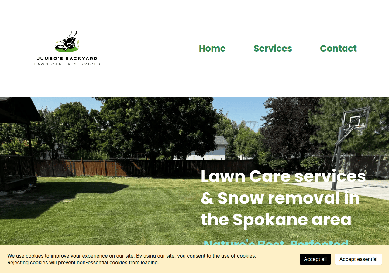 Screenshot of jumbosbackyard.com