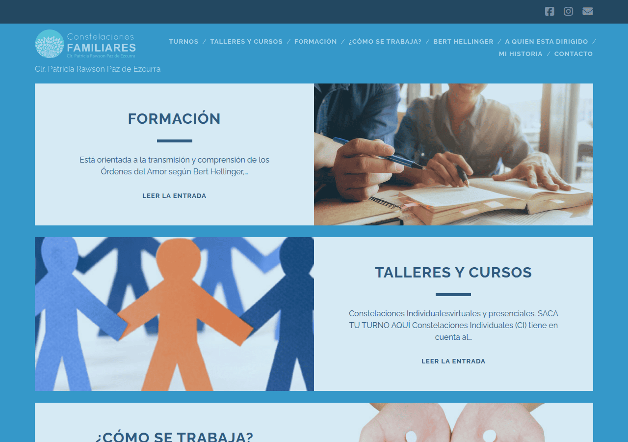 Screenshot of constfamiliares.com.ar