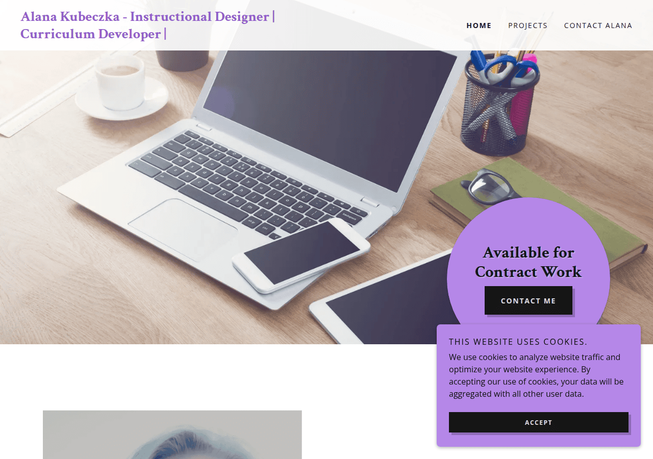 Screenshot of alkportfolio.com