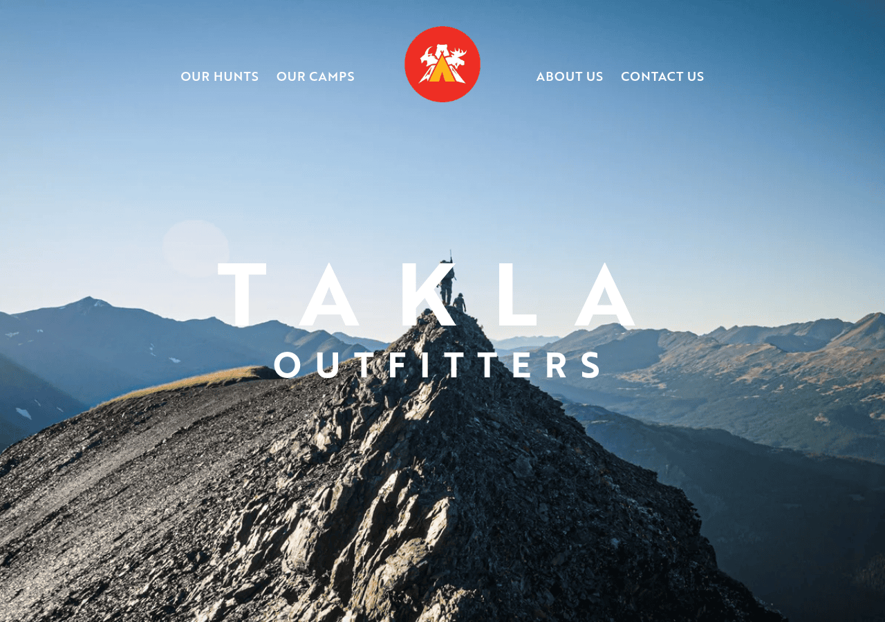 Screenshot of taklaoutfitters.com