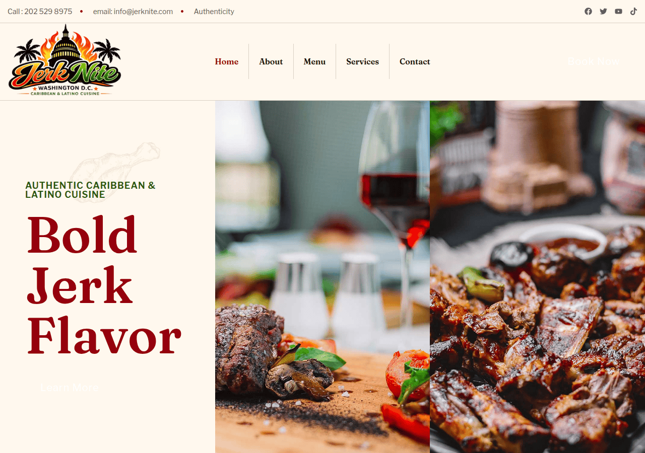 Screenshot of jerknite.com