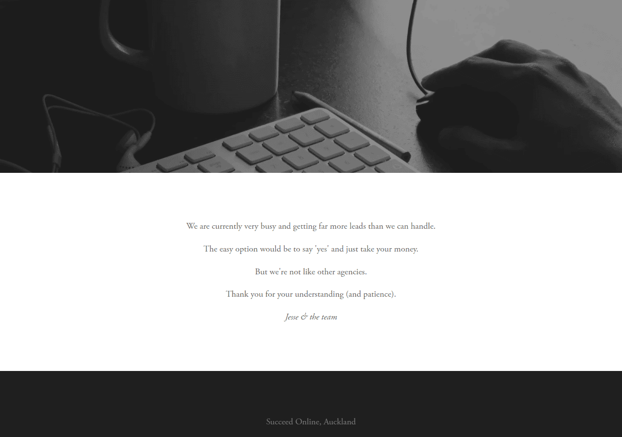 Screenshot of succeedonline.co.nz