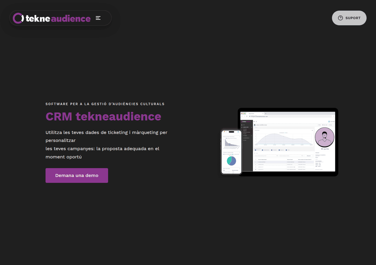 Screenshot of teknecultura.com