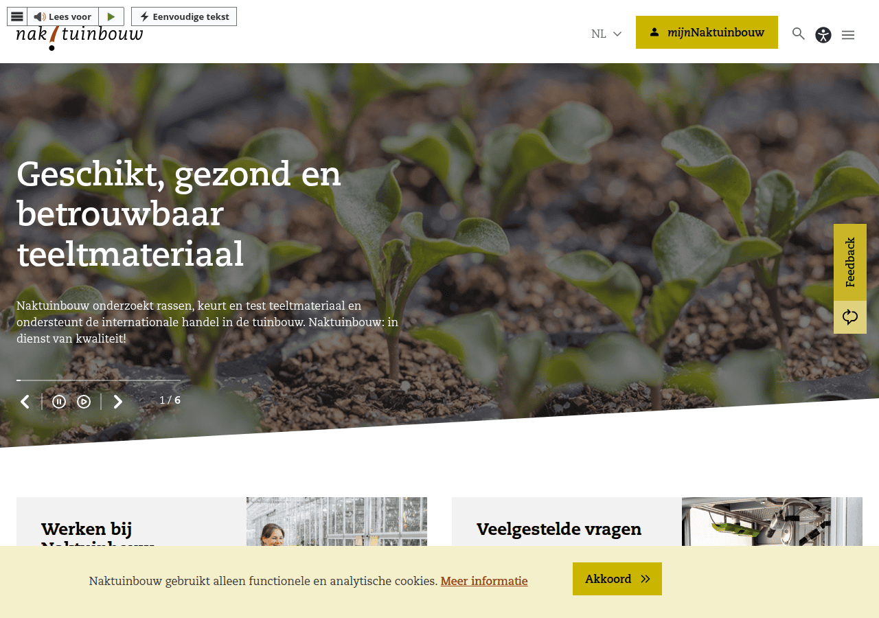 Screenshot of naktuinbouw.nl